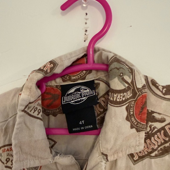 Boxlunch Disney Jurassic park boys bundle Button-Down Shirts 4T | boys bundle - Picture 6 of 8